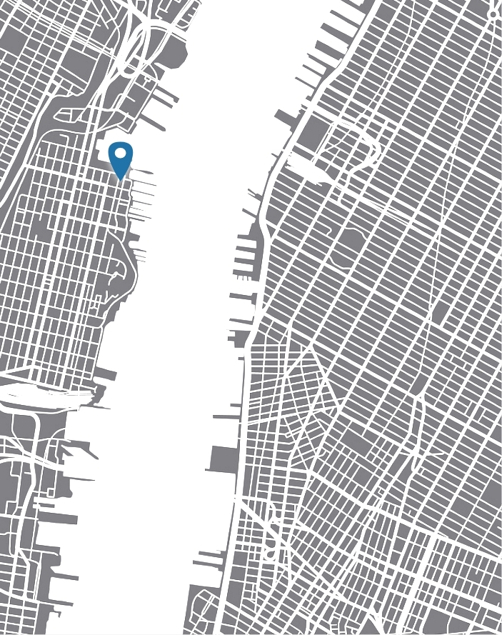 Map Location of 1425 Hudson Street